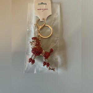 Poodle Key Ring